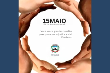 15 DE MAIO – DIA DO ASSISTENTE SOCIAL