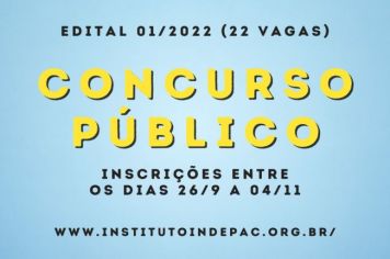 Concurso Público em Jacupiranga | 22 vagas 