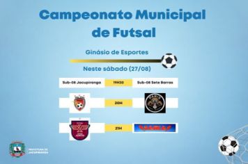 Campeonato Municipal de Futsal 