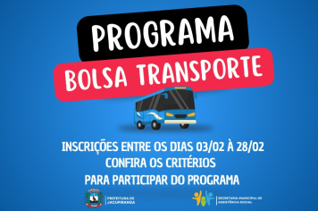 Programa Bolsa Transporte Universitário