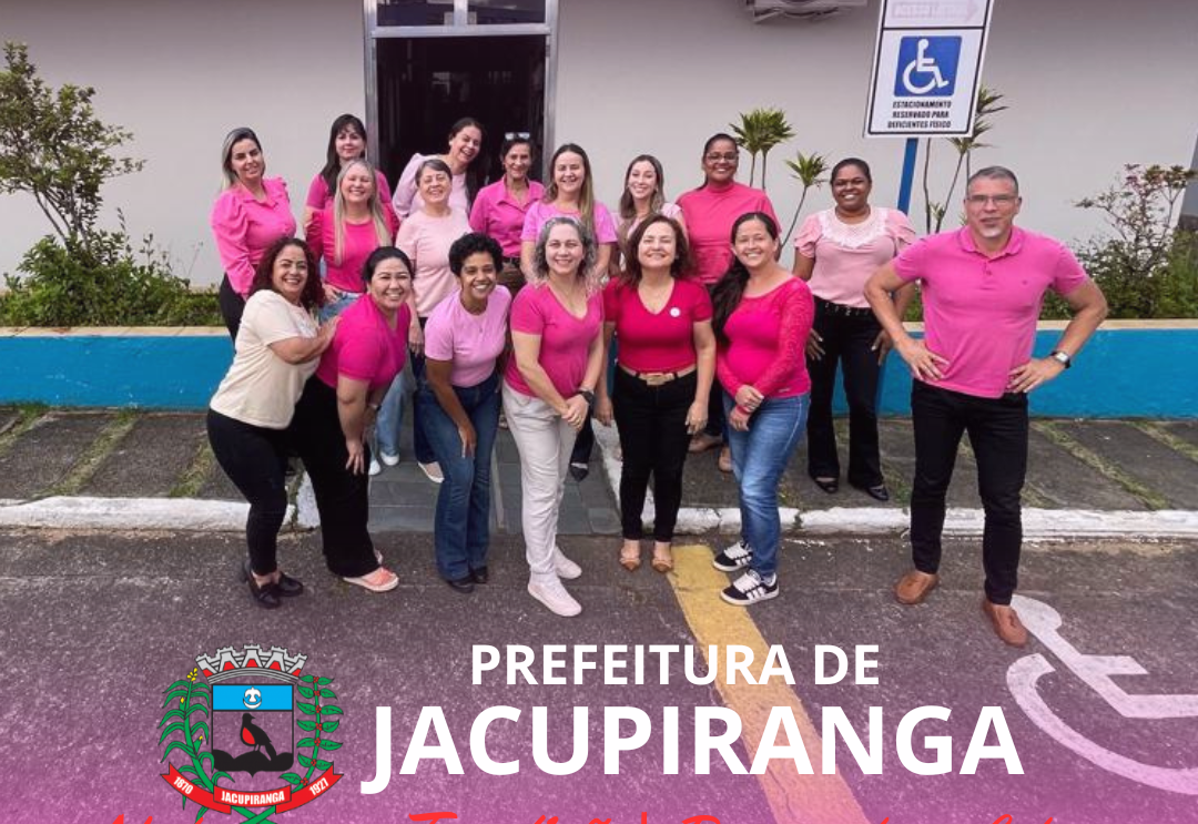  Paço Municipal se veste de rosa para lembrar a importância da prevenção e do diagnóstico precoce do câncer de mama