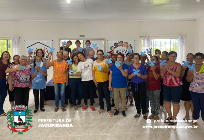 Mais de 60 idosos participam de atividades no CCI de Jacupiranga