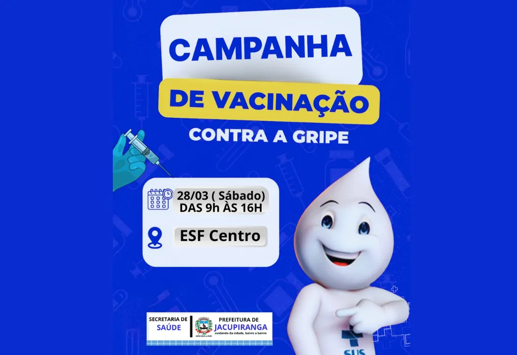 CAMPANHA DE VACINAÇÃO CONTRA A INFLUENZA 2026 ????