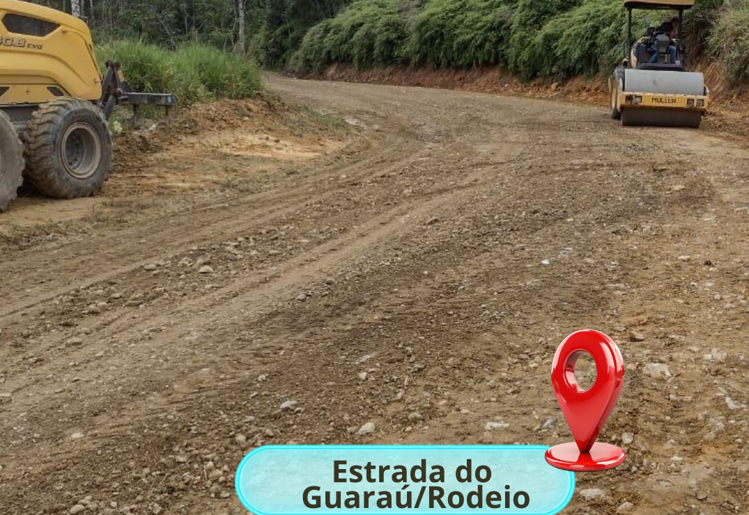 Recuperação das estradas Guaraú/Rodeio 