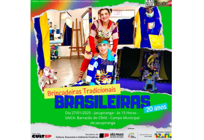 Brincadeiras Tradicionais Brasileiras - 20 Anos