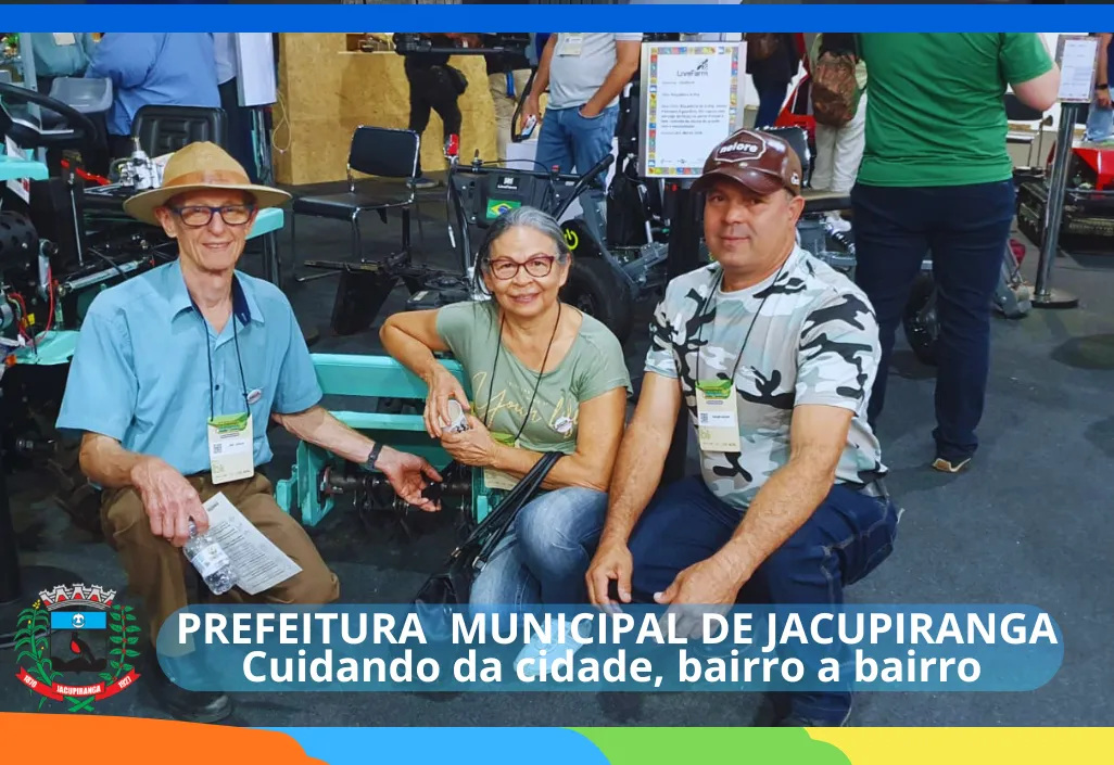 Agricultores de Jacupiranga participam de Feira Nacional de Máquinas Tecnológicas para a Agricultura Familiar