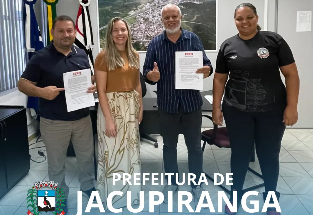 PREFEITO RECEBE NOVA EQUIPE DO ESPORTE