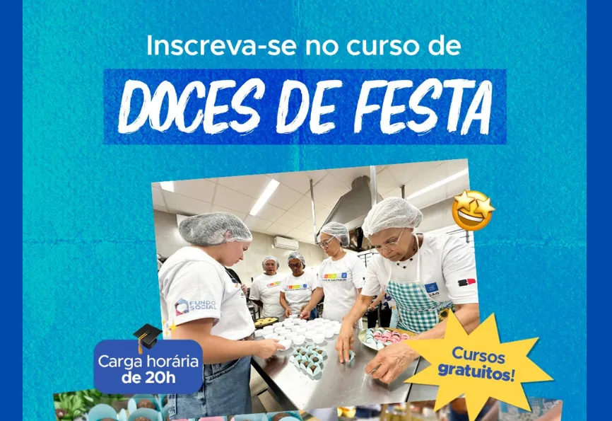 OPORTUNIDADE DE CAPACITAÇÃO GRATUITA EM JACUPIRANGA!