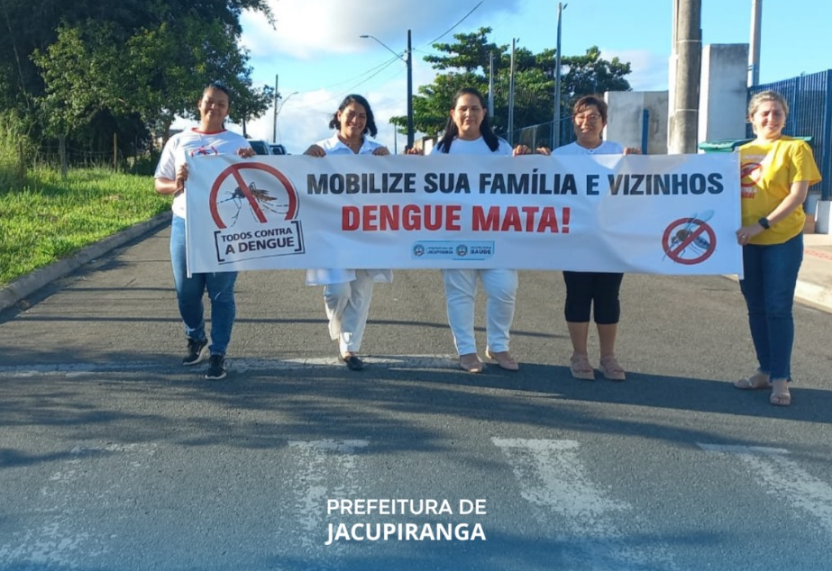 Ação de Conscientização sobre o Combate à Dengue em Jacupiranga 