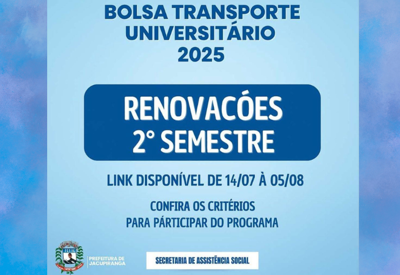 RENOVAÇÃO ABERTA