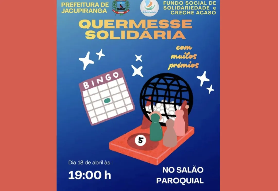 QUERMESSE SOLIDÁRIA EM JACUPIRANGA